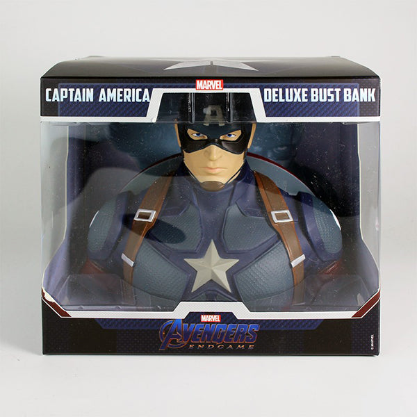 Captain America Deluxe Bust Bank Avengers Endgame