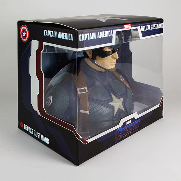 Captain America Deluxe Bust Bank Avengers Endgame
