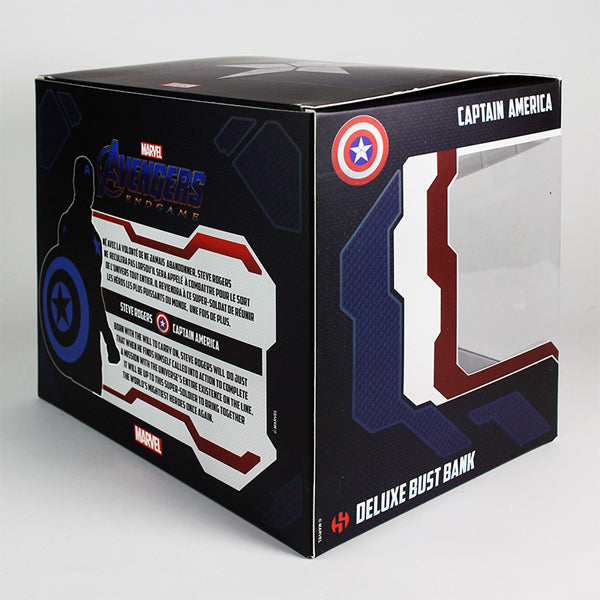 Captain America Deluxe Bust Bank Avengers Endgame