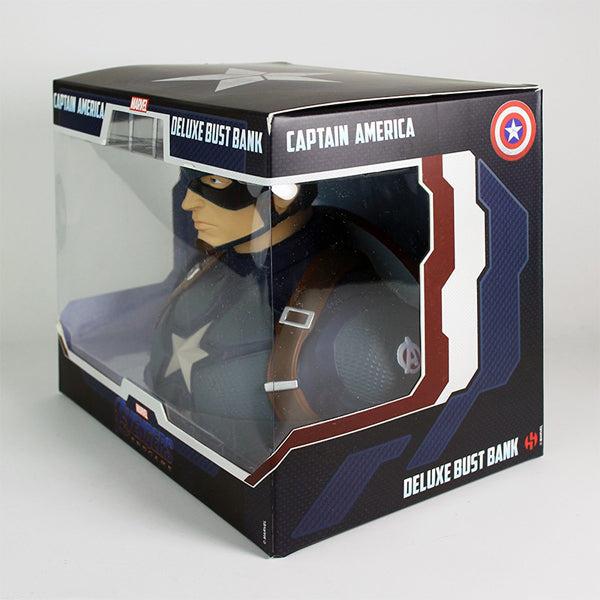 Captain America Deluxe Bust Bank Avengers Endgame