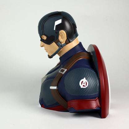Captain America Deluxe Bust Bank Avengers Endgame