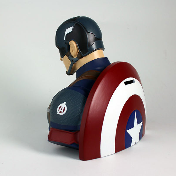 Captain America Deluxe Bust Bank Avengers Endgame