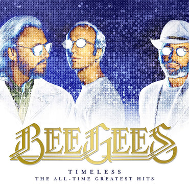 Bee Gees - Timeless (The All-Time Greatest Hits) - 2LP (Limited Edition Clear and Transparent Blue Vinyl)