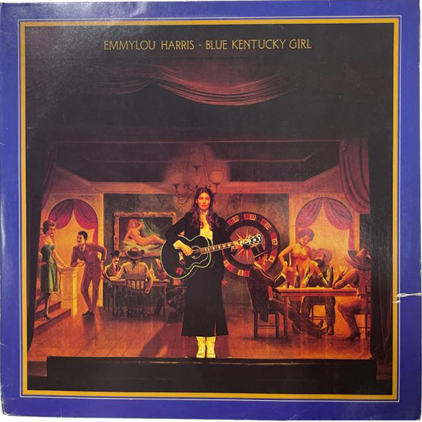 Emmylou Harris - Blue Kentucky Girl (cover is damaged by water) - LP - (Used Vinyl)
