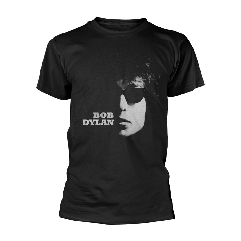 Bob Dylan Face Black T-Shirt