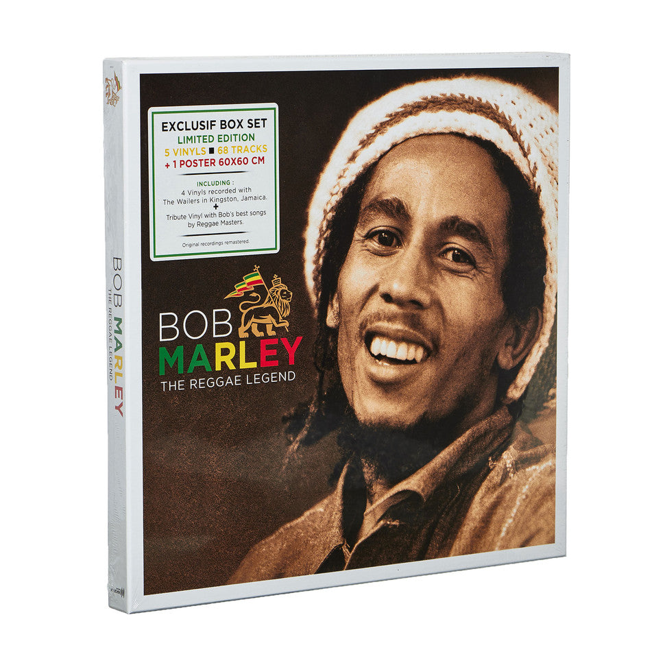 Bob Marley - The Reggae Legend - 5LP Box Set + Poster Dubai