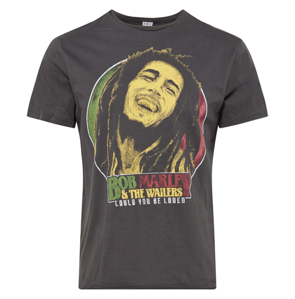 Bob Marley - Could You Be Loved Amplified Vintage Charcoal - T-Shirt