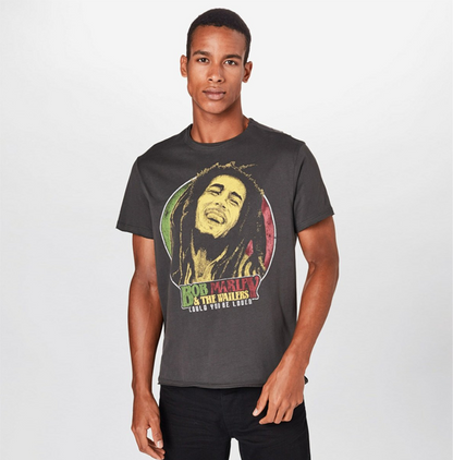 Bob Marley - Could You Be Loved Amplified Vintage Charcoal - T-Shirt