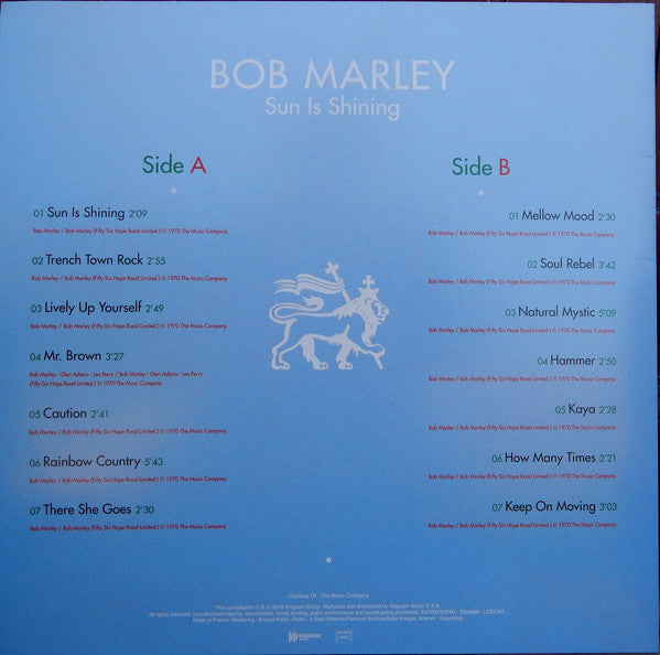Bob Marley - Sun is Shining -  LP (Tote Bag)