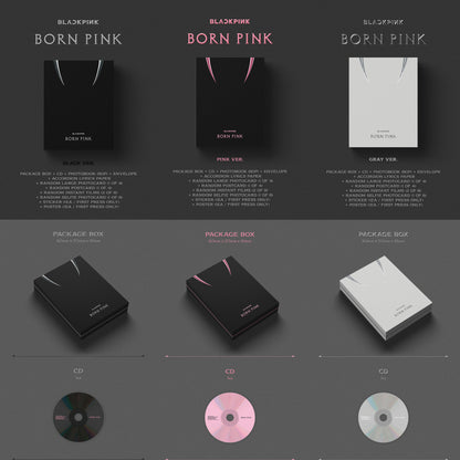 Buy BLACKPINK - BORN PINK - K-Pop CD with Photobook, Selfie Photocard. Now online