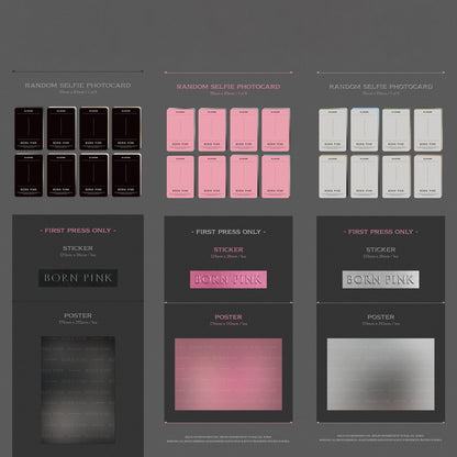 Shop BLACKPINK - BORN PINK - K-Pop CD with Photobook, Selfie Photocard. Now online in UAE