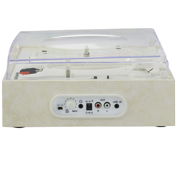 Crosley FUSION Turntable and Carrying Case - CREAM