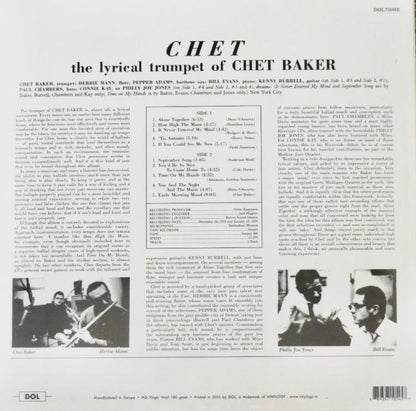 Chet Baker - Chet (Transparent Beer Vinyl)- LP