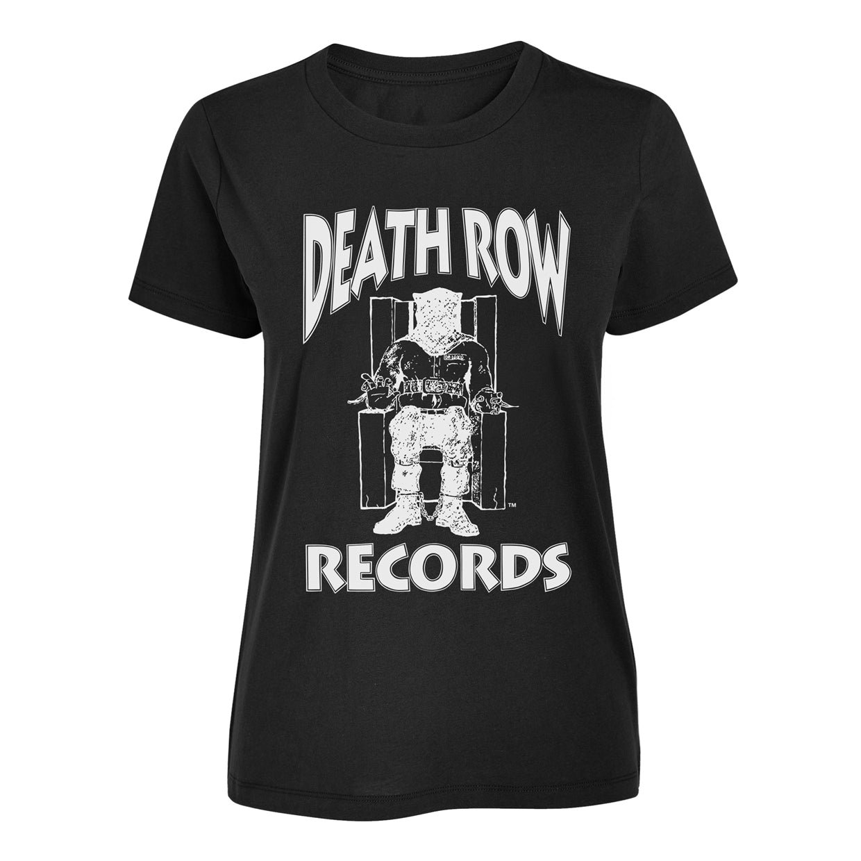 Death Row Records Logo Black T-Shirt