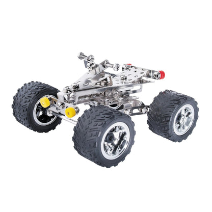 eitech 2 in 1 Racing Car / Quad Bike Junior Construction Set 180 Pieces Metal Building Toys Kit