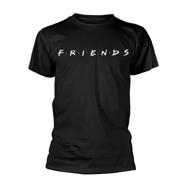 F.R.I.E.N.D.S. Logo Black T-Shirt
