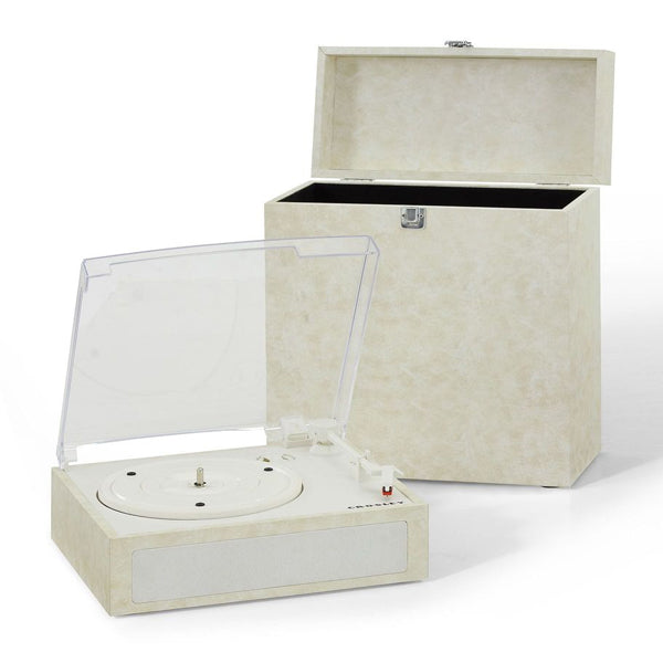 Crosley FUSION Turntable and Carrying Case - CREAM