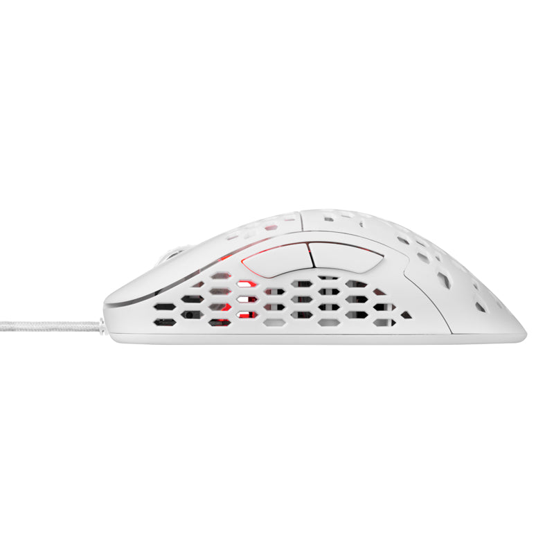 Deltaco Gaming GAM-106-W WM85 Huano Switches DPI Ultra-Light White Gaming Mouse