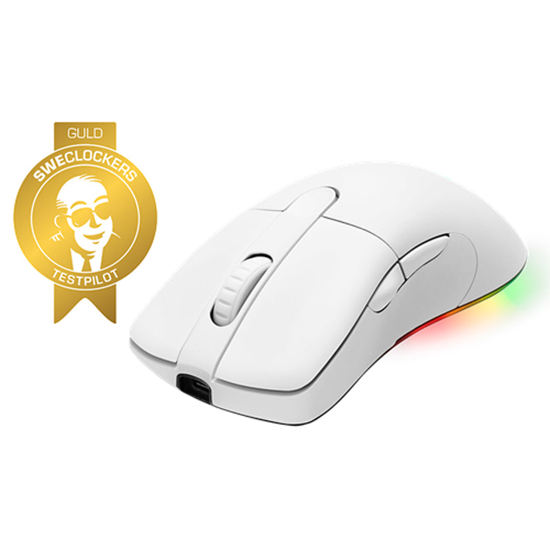 Deltaco Gaming GAM-107-W WM90 Omron Switches DPI  White Gaming Mouse