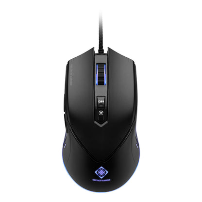 Deltaco Gaming GAM-113 3-in-1 (Keyboard, Mouse, Mousepad) RGB Membrane Switches Full Size Nordic Layout Anti-Ghosting Black Gaming Kit