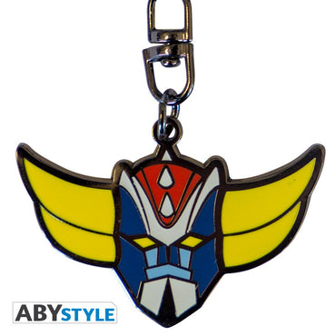 UFO Super Robot Grendizer Head/Helmet Licensed Multi-color High Quality Metal Keychain