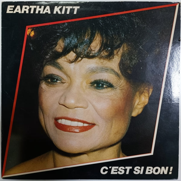 Eartha Kitt - C'est Si Bon! (cover is damaged by water) - LP (Used Vinyl)
