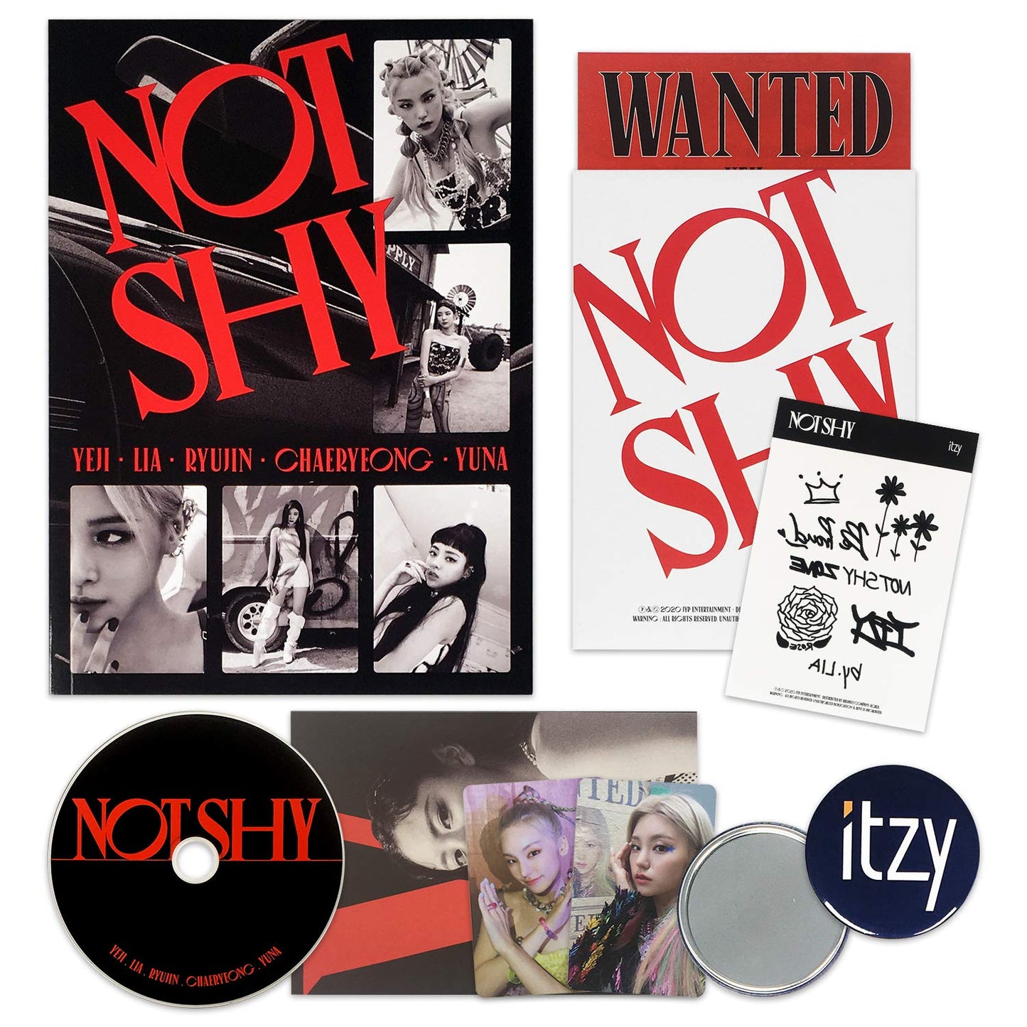 Itzy - Not Shy - CD