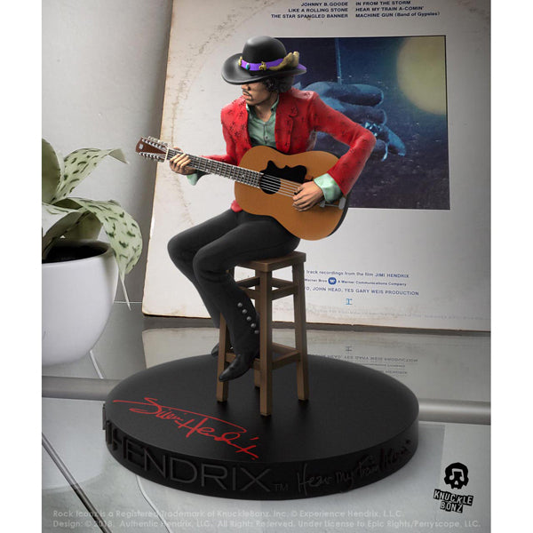 Jimi Hendrix II - Rock Iconz Statue