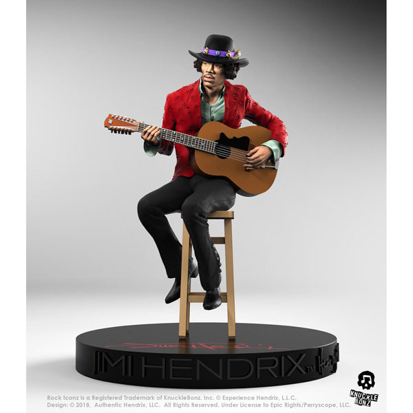 Jimi Hendrix II - Rock Iconz Statue