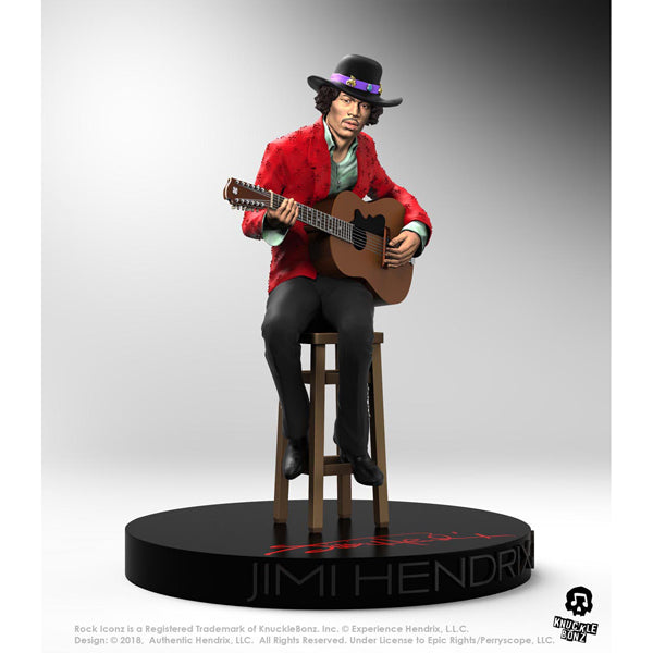 Jimi Hendrix II - Rock Iconz Statue