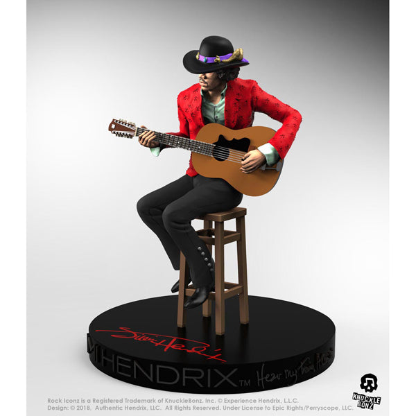 Jimi Hendrix II - Rock Iconz Statue