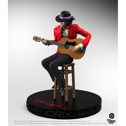 Jimi Hendrix II - Rock Iconz Statue