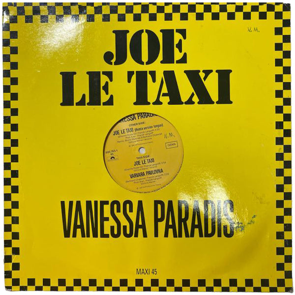 Vanessa Paradis - Joe Le Taxi (cover is damaged by water) - LP (Used Vinyl)