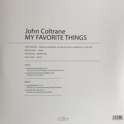 John Coltrane - My Favorite Things - LP