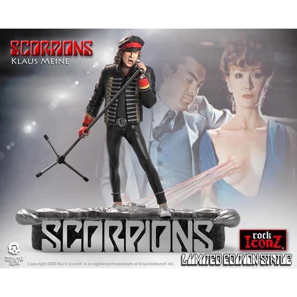 Scorpions - Klaus Meine - Rock Iconz Statue
