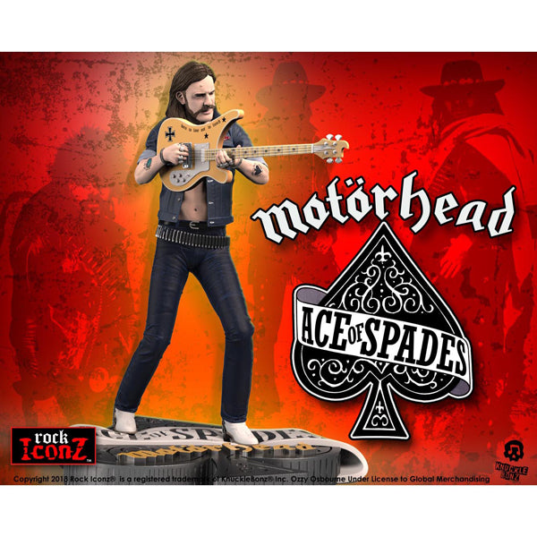 Motörhead - LEMMY III - Rock Iconz Statue