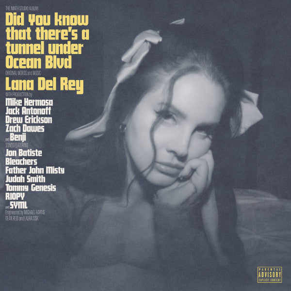 Lana Del Rey - Did You Know That There's A Tunnel Under Ocean Blvd - 2LP. Now available online in UAE