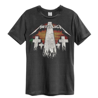 METALLICA - Master Of Puppets Revamp Vintage Charcoal T-shirt. Now available online in uae