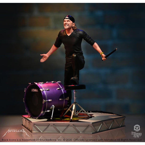 Metallica - Lars Ulrich - Rock Iconz Statue