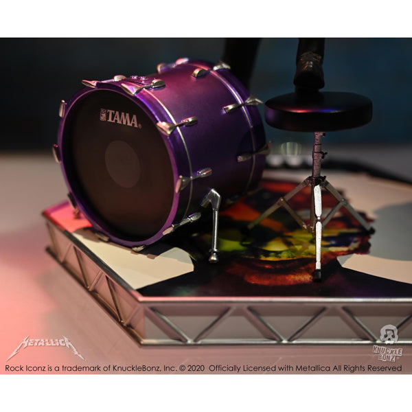 Metallica - Lars Ulrich - Rock Iconz Statue