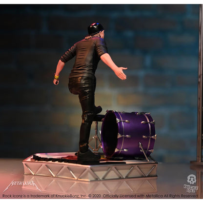 Metallica - Lars Ulrich - Rock Iconz Statue