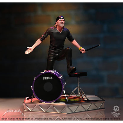 Metallica - Lars Ulrich - Rock Iconz Statue