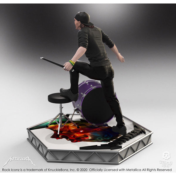 Metallica - Lars Ulrich - Rock Iconz Statue