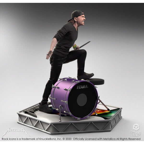 Metallica - Lars Ulrich - Rock Iconz Statue