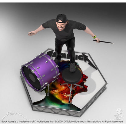 Metallica - Lars Ulrich - Rock Iconz Statue