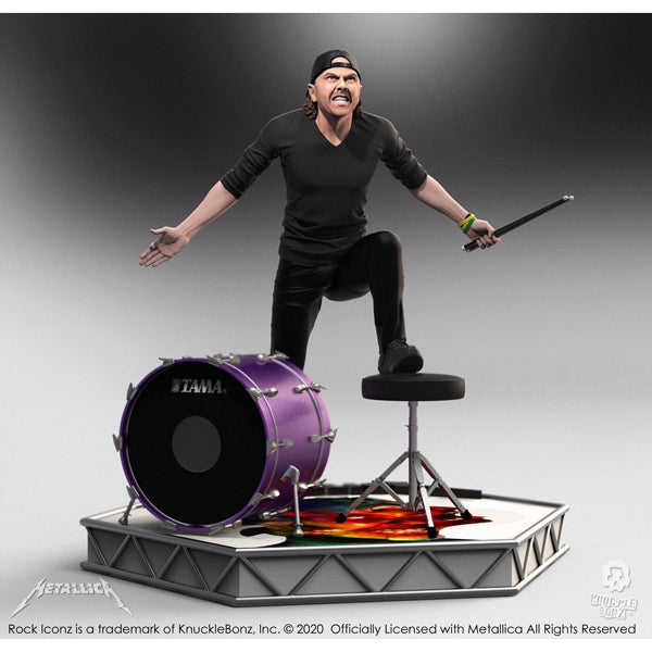 Metallica - Lars Ulrich - Rock Iconz Statue