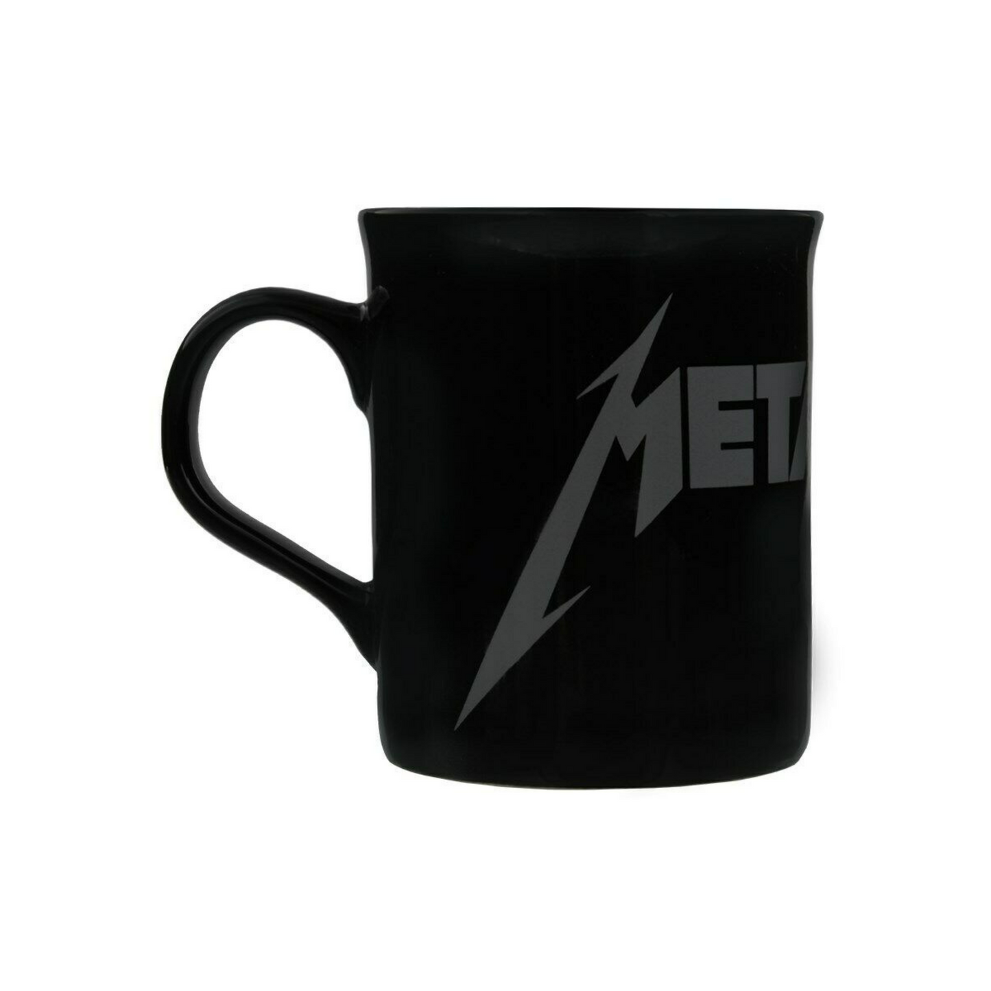 Metallica Grey Logo Black Coffee/Tea Mug