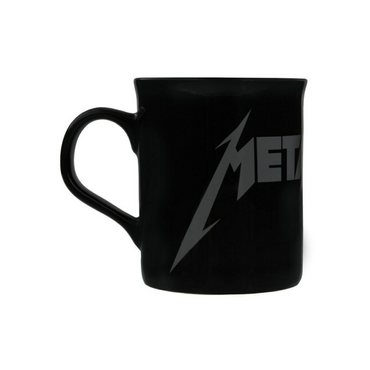Metallica Grey Logo Black Coffee/Tea Mug