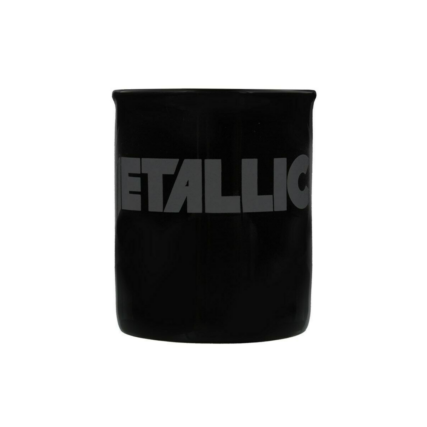 Metallica Grey Logo Black Coffee/Tea Mug