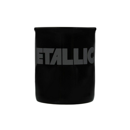 Metallica Grey Logo Black Coffee/Tea Mug